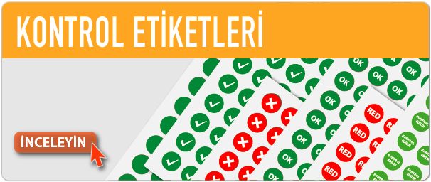 Kontrol etiketleri