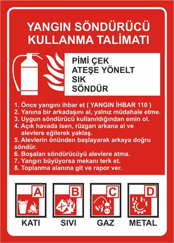 YANGIN SÖNDÜRÜCÜ KULLANMA TALİMATI-192