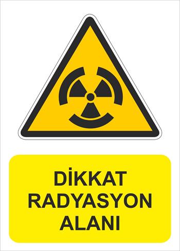 DİKKAT RADYASYON ALANI-80