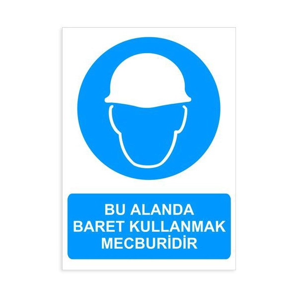 BU ALANDA BARET KULLANMAK MECBURİDİR-43
