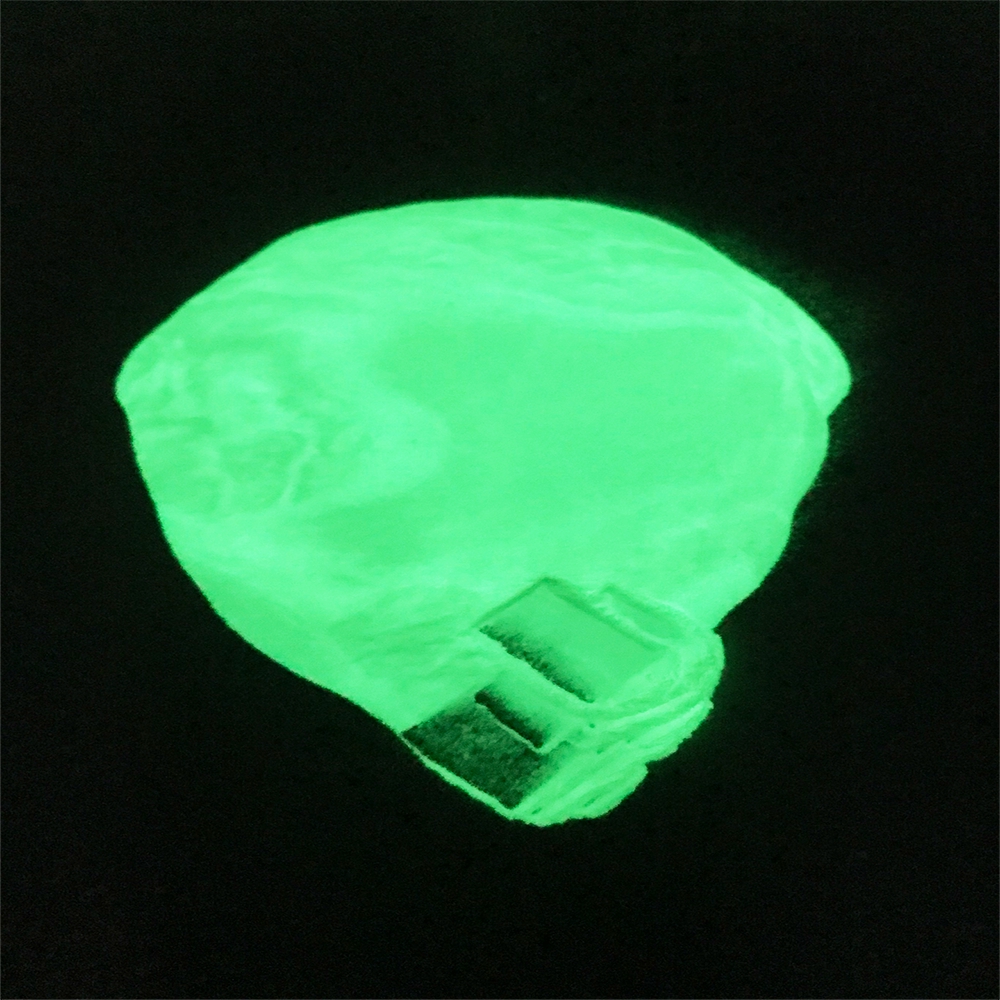 Fosfor tozu. 25 gr. Süper ince Yeşil  25-35 mikron 12+ saat parlama