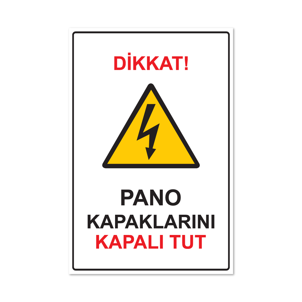 PANO KAPAKLARINI KAPALI TUT