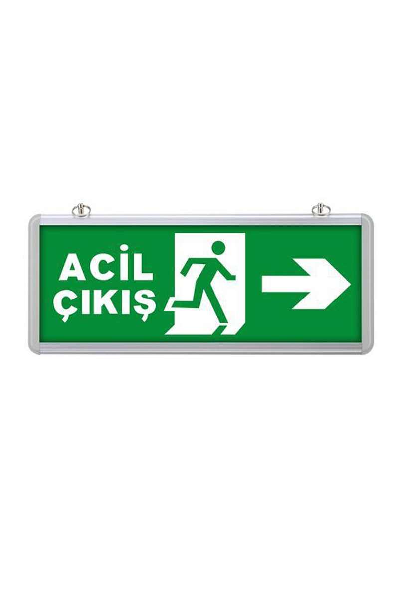 IŞIKLI ACİL ÇIKIŞ TABELASI - SG023 sag-sol ok