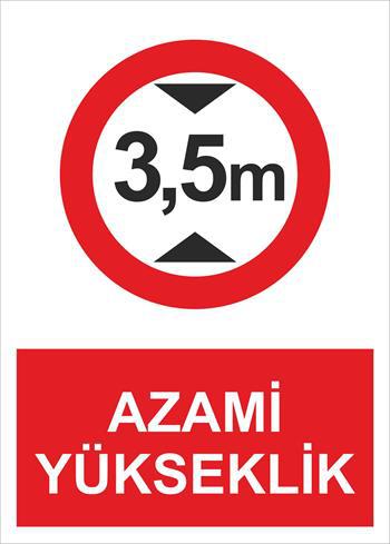 AZAMİ YÜKSEKLİK 3,5M-94