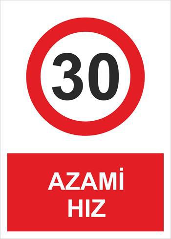 AZAMİ HIZ 30-96