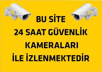 BU SİTE GÜVENLİK KAMERALARI İLE 24 SAAT İZLENMEKTEDİR-174