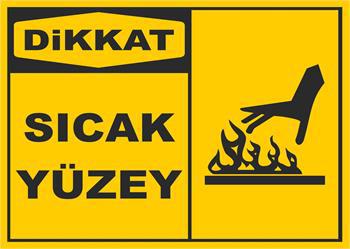 DİKKAT SICAK YÜZEY-24