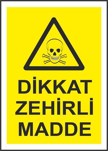 DİKKAT ZEHİRLİ MADDE-54