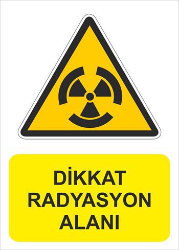 DİKKAT RADYASYON ALANI-80