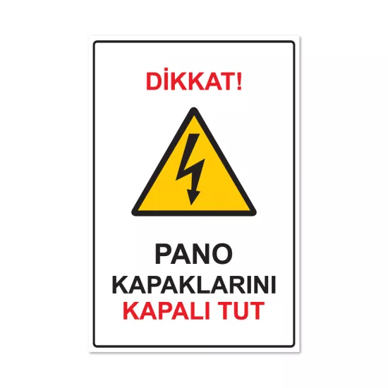 PANO KAPAKLARINI KAPALI TUT