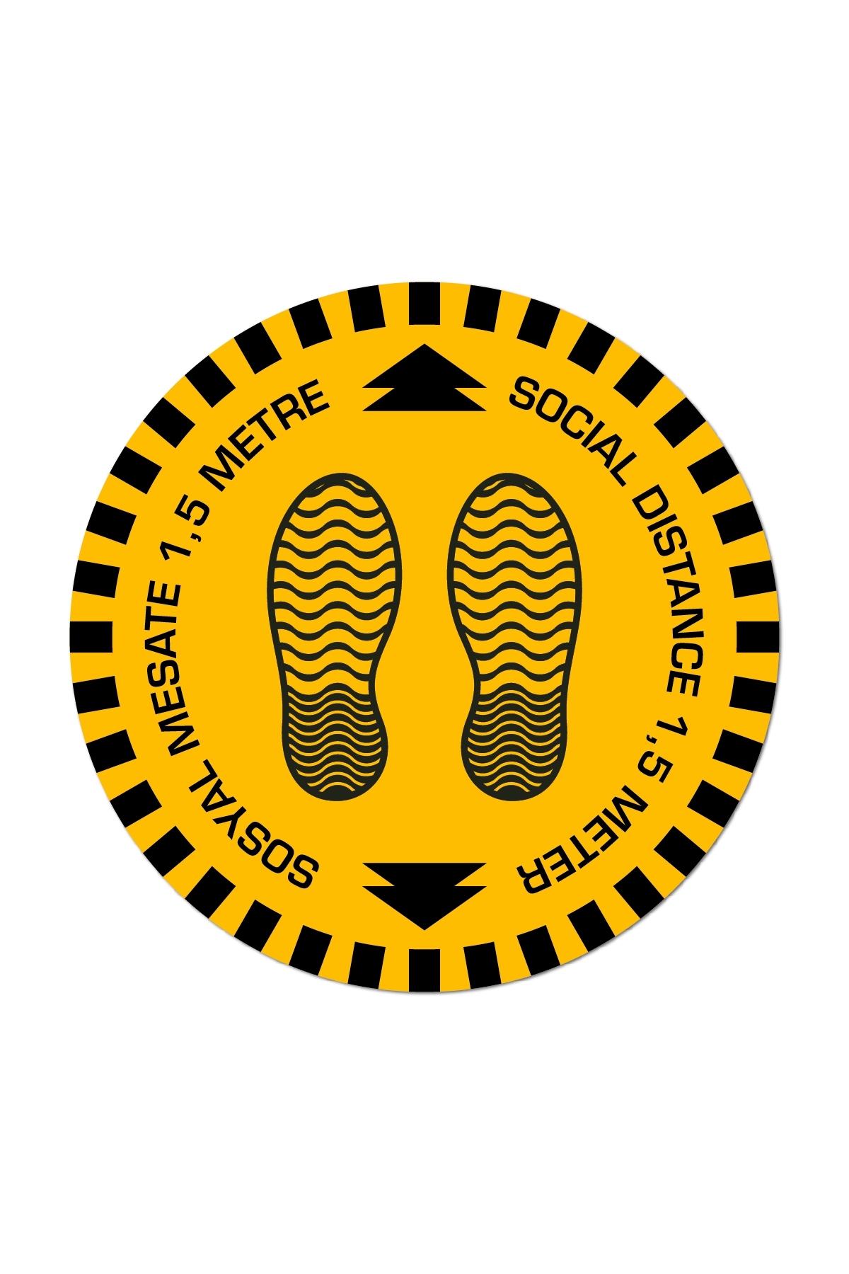 SOSYAL MESAFE Stickeri